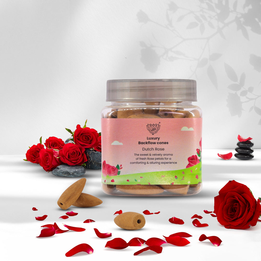 Dutch Rose Backflow Cones