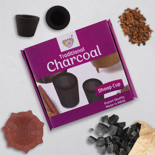 Traditional Charcoal Dhoop Cup