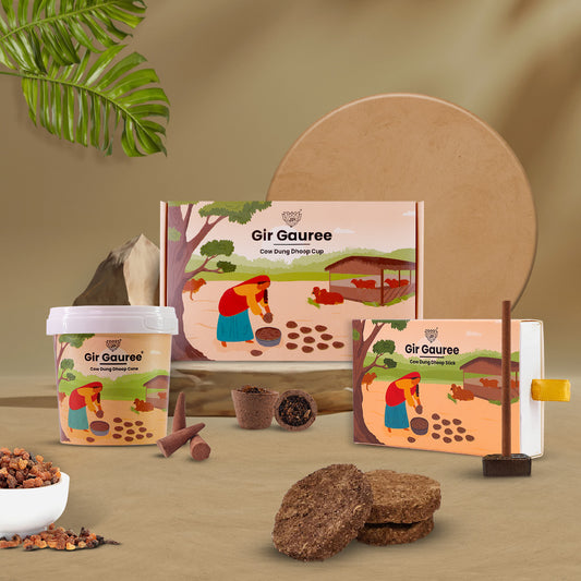Combo - Gir Gauree Cowdung Collection