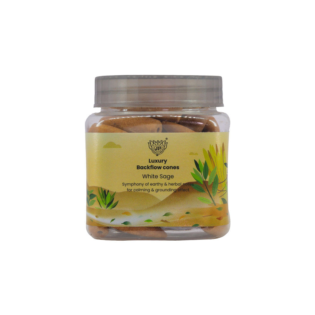White Sage Backflow Cones