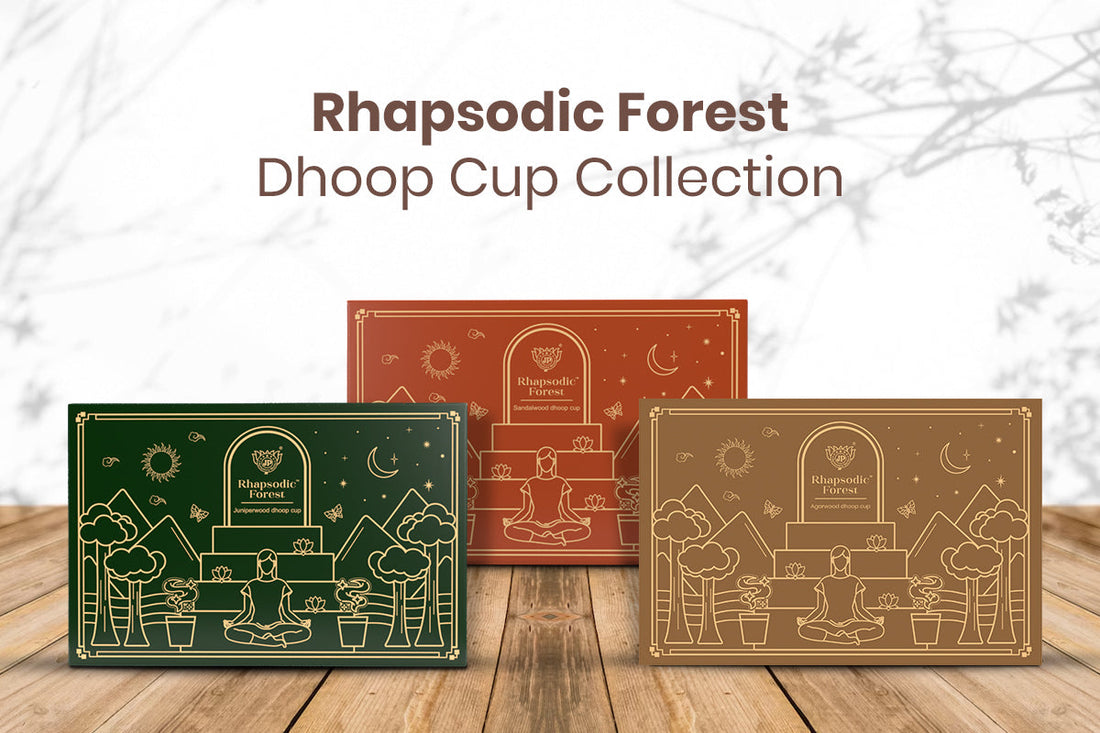 Rhapsodic Forest Dhoop Cup Collection – Purify, Relax & Elevate Your Space