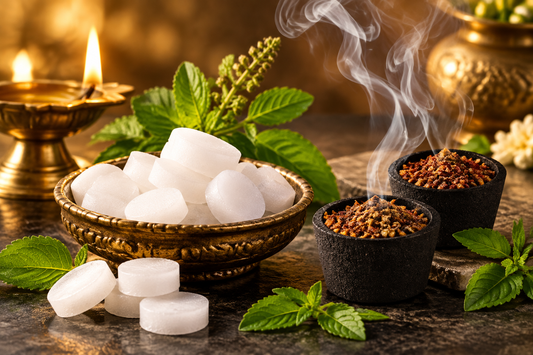 Camphor (Kapur) in Vadodara — Benefits, Uses & JP Perfumery Works' Pure Camphor