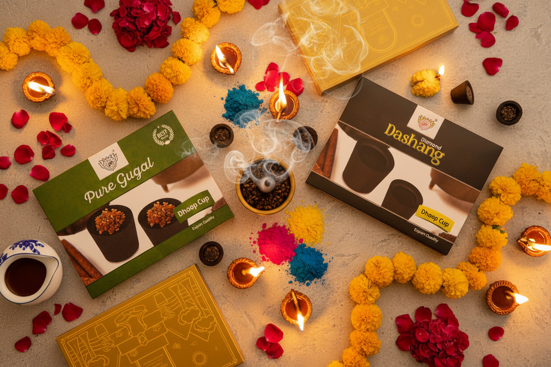 Diwali in Vadodara 2026 — Natural Dhoop & Incense Gift Guide by JP Perfumery Works