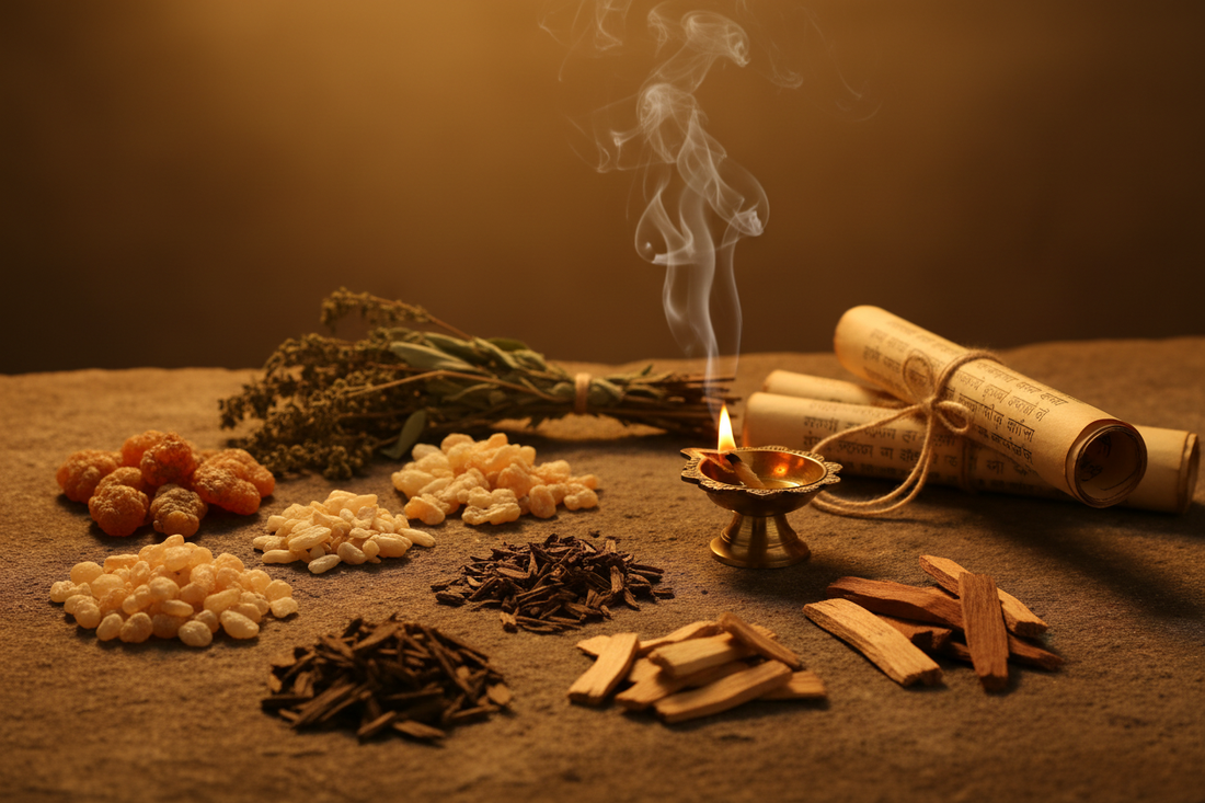 The Ancient Ayurvedic Tradition of Dhoop — 3,000 Years of Sacred Fragrance
