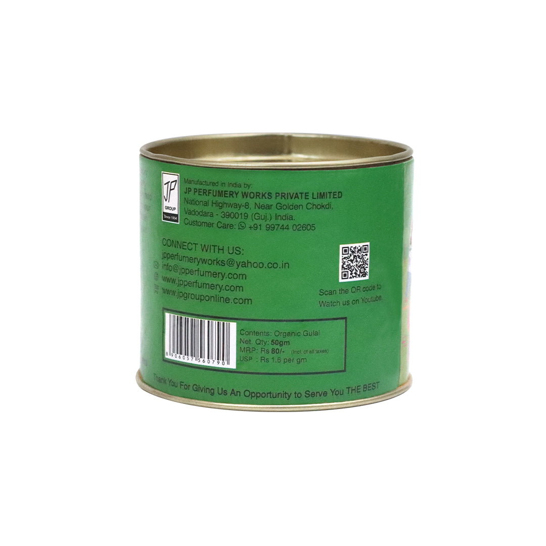 Pushpan - Recycled Flower Organic Gulal 50gm (Green)