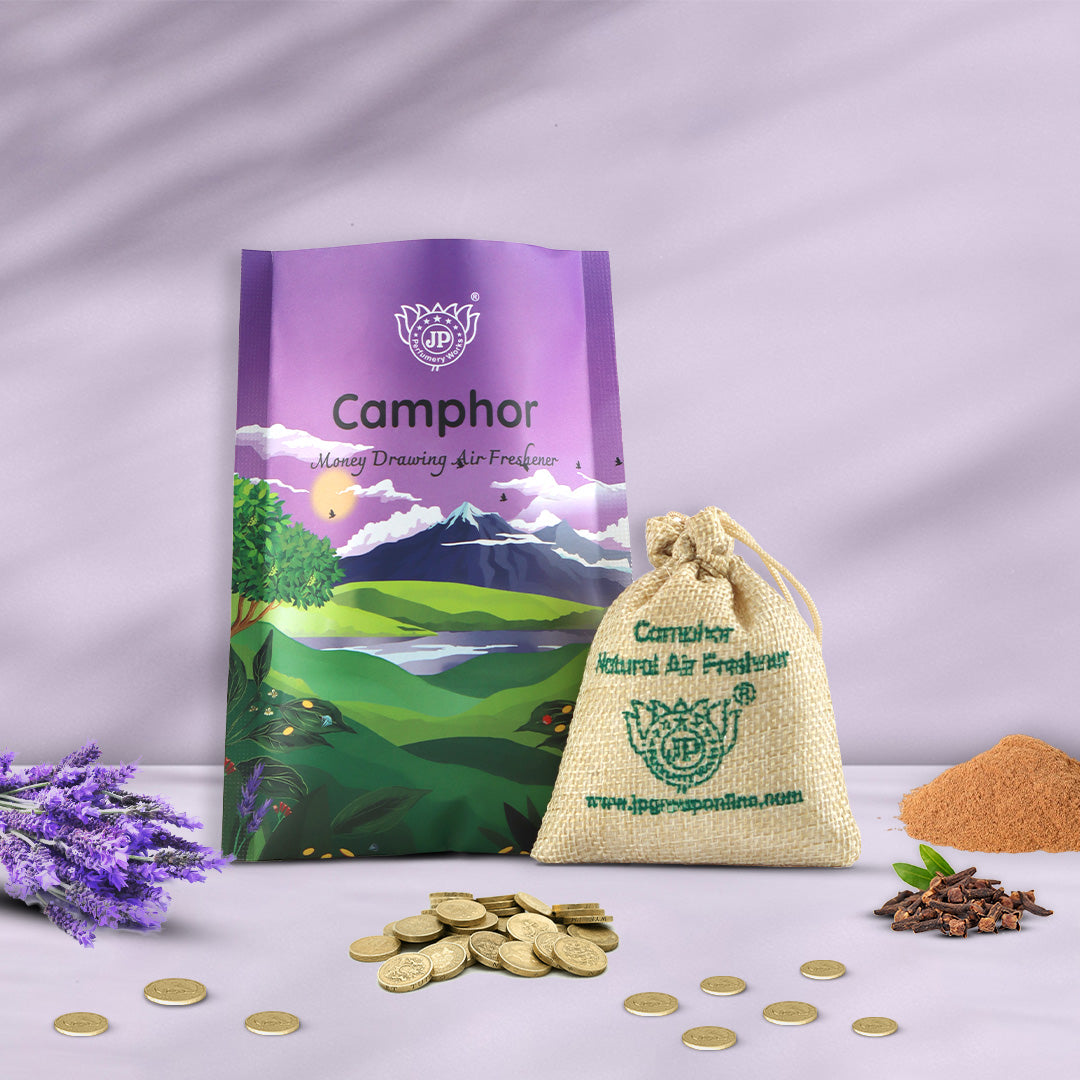 Camphor Money Drawing Air Freshener - Use Anywhere