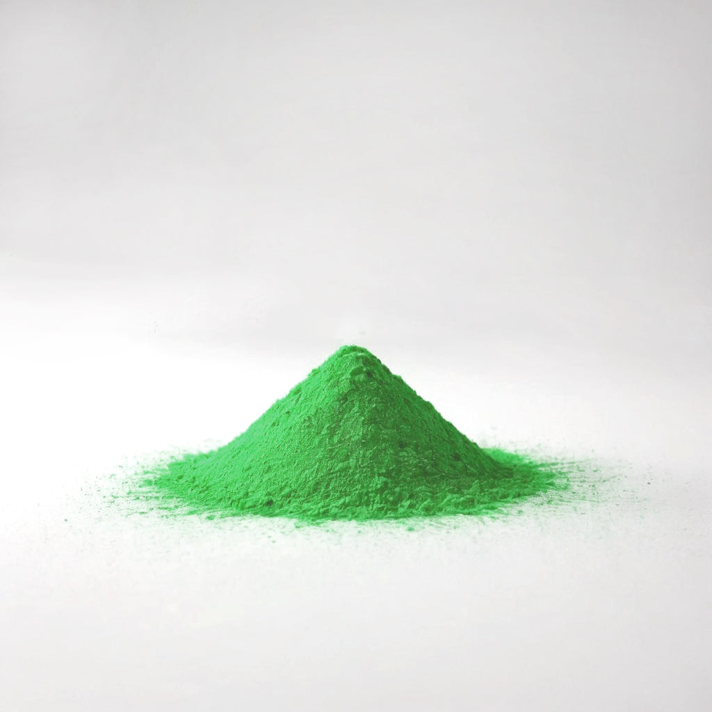 Organic Holi Gulal Green 100gm - Natural Jasmine Flower Gulal