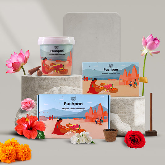 Combo - Pushpan Recycled Flower Collection